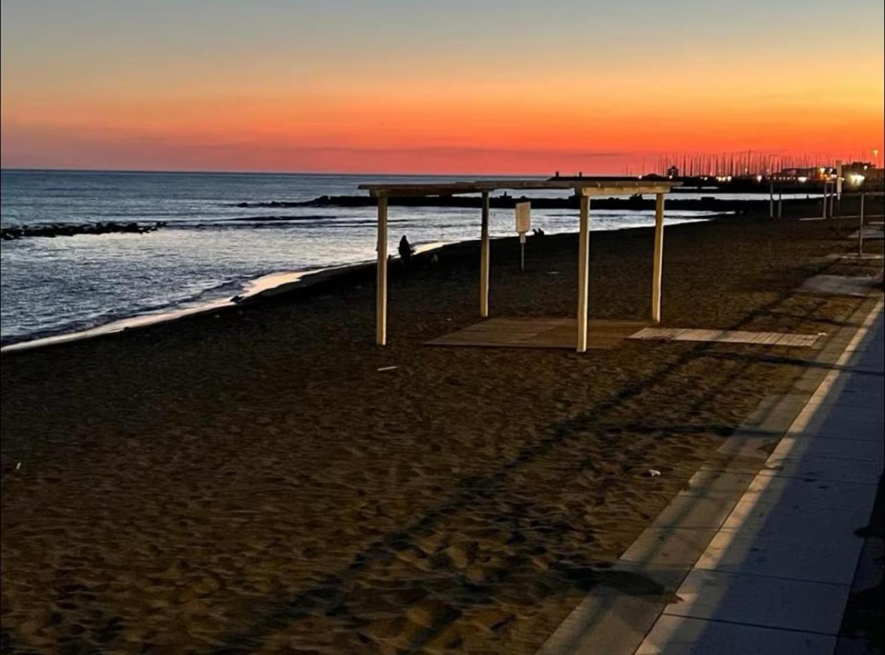Appartamento Penthouse Salus Sea View Terrace Lido di Ostia Esterno foto